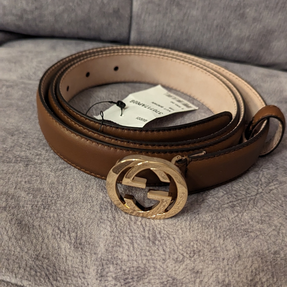 Gucci belt.